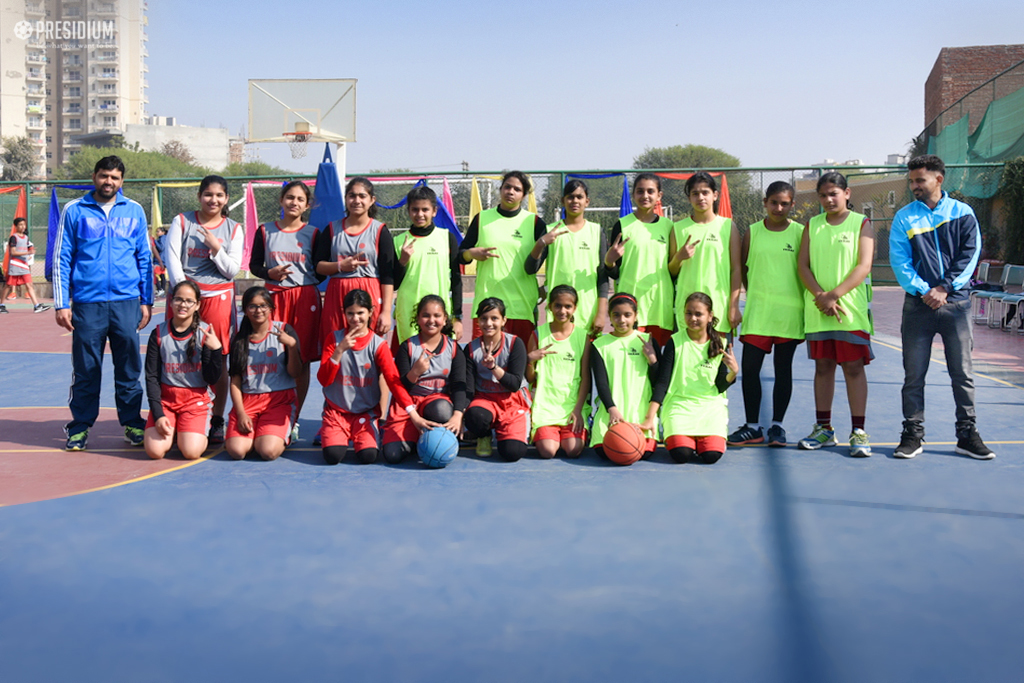 Presidium Gurgaon-57, OUR PRESIDIANS WIN THE INTER-PRESIDIUM BASKETBALL CHAMPIONSHIP